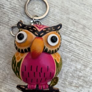 Llavero de búho 🦉 de la suerte 🍀